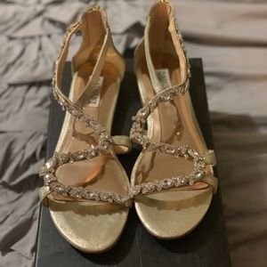 Badgley Mischka Grecian sandal
